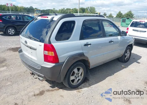 2008 Kia Sportage Lx z USA, uszkodzony, nr VIN KNDJF724X87517871
